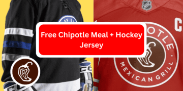Get a Free Chipotle Meal with Hockey Jersey on April 22, 2024