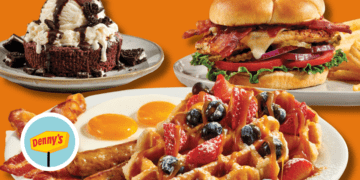 Denny’s Puts Together New Berry Waffle Slam