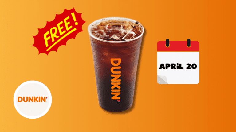Score Free Java at Dunkin’ This Weekend!