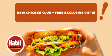 Discover The Habit's Fresh Chicken Club With a Free Treat & Cool Benefits