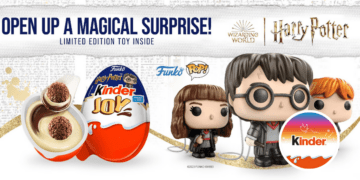 Kinder Teams Up with Harry Potter for 16 Cool New Toys in Kinder Joy Eggs