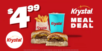 Krystal Debuts Tasty New Meals Under $3 Plus $4.99 Specials