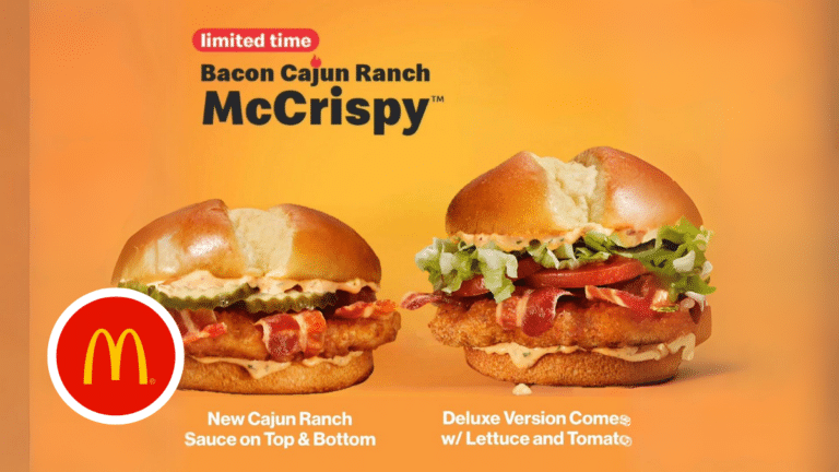 McDonald’s New Bacon Cajun Ranch Chicken Sandwich Arrives