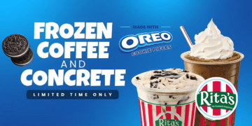 Rita's Introduces Cool Frozen Coffee with Oreos and Creamy Cookie Treat