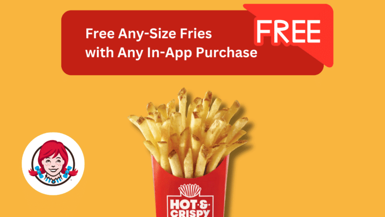 Get Free Wendy’s Fries of Any Size with App Buys on Fridays until 2024