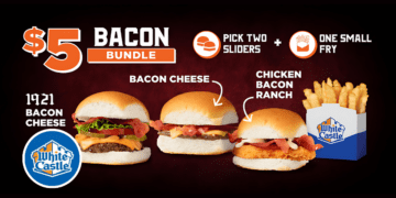 White Castle's Fresh $5 Bacon Feast with Chicken and Ranch Slider