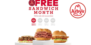 Arby's Presents: Get a Free Sandwich in April 2024!
