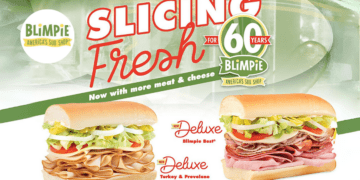 Blimpie Debuts New Deluxe Turkey & Cheese Sandwich and More