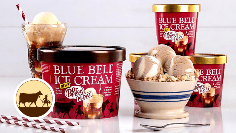 Blue Bell Releases New Dr. Pepper Float Flavor Ice Cream