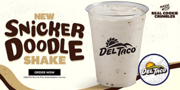 Check Out Del Taco's New Snickerdoodle Shake