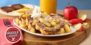 New French Toast Toppings Back at Huddle House