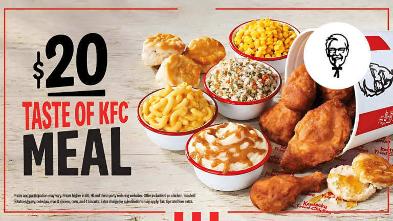 Feast with KFC’s $20 Family Meal Deal