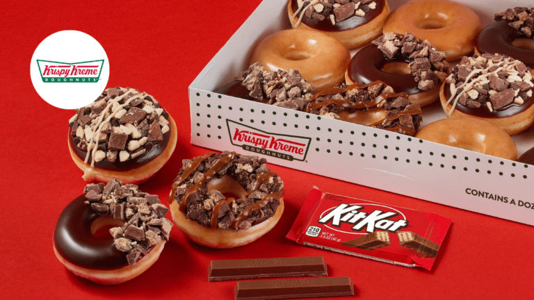 Krispy Kreme Debuts Fresh Kit Kat Donut Series