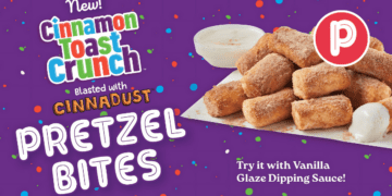 Pretzelmaker Introduces New Cinnamon Toast Crunch™ Cinnadust™ Pretzel Bites