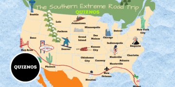 Win $5,000 from Quiznos: Capture the Most Subs on Your Spring Break Road Trip!