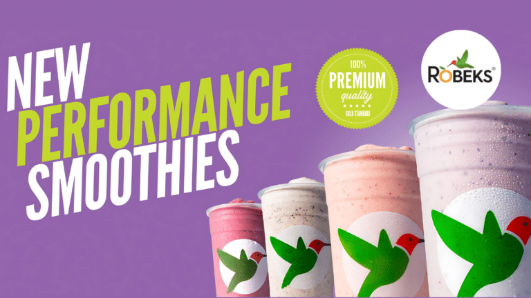 Robeks Introduces Brand New Performance Smoothies and Functional Boosts