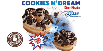 Shipley Do-Nuts Introduces New Donut Duo Featuring Oreo® Cookie Pieces