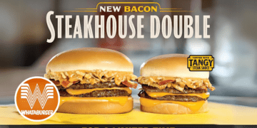 Whataburger's Latest Treat: The Bacon Steakhouse Double Burger