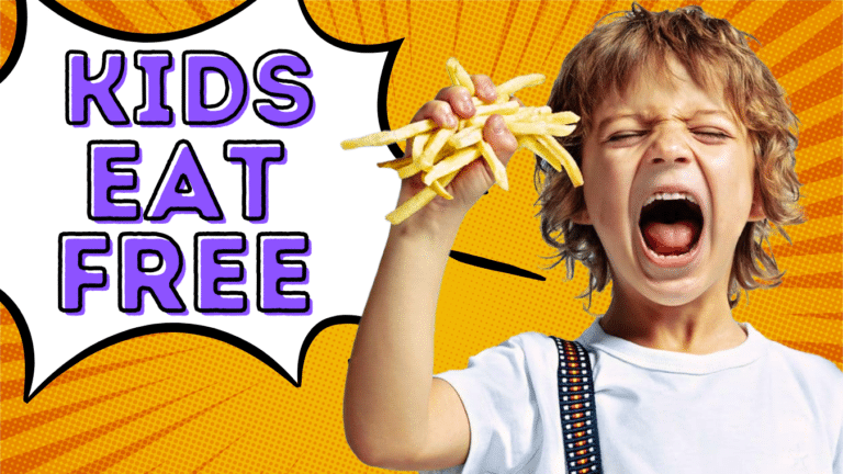 14 Free Fast Food Meals for Kids During Summer