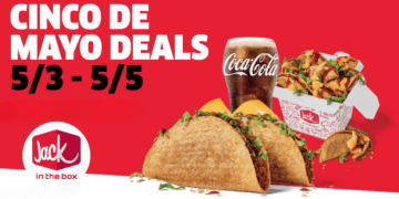 Jack in the Box's Cinco de Mayo Deals for Jack Pack Members