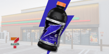 7-Eleven's Special New Midnight Ice Gatorade Hits Shelves!