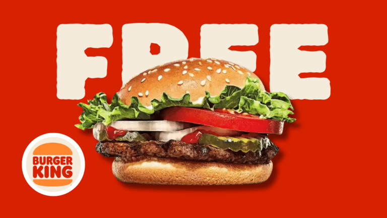 Get a Free Whopper at Burger King This Weekend