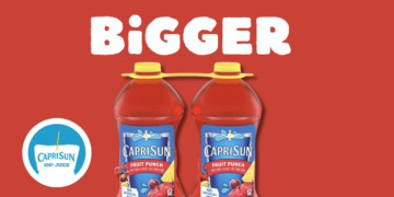 Capri Sun Releases A Bigger and Better Drink Perfect for Adults
