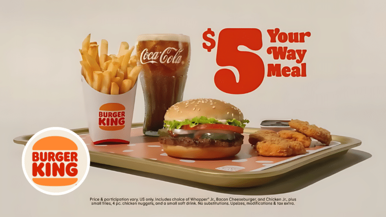 Enjoy Big Savings with Burger King’s Returning Meal Deal