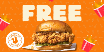 Get a FREE Chicken Sandwich From Popeyes