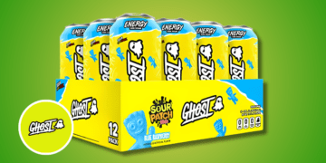 Ghost Zero Sour Patch Kids Blue Raspberry Coming May 6