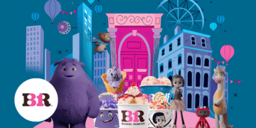 Grimace Hits the Big Screen with Baskin-Robbins Special Menu