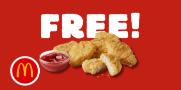 McDonald's FREE McNuggets This Week, No Purchase Required.