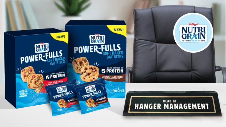 Nutri-Grain Debuts New Product and Looks for “Head of Hanger Management”