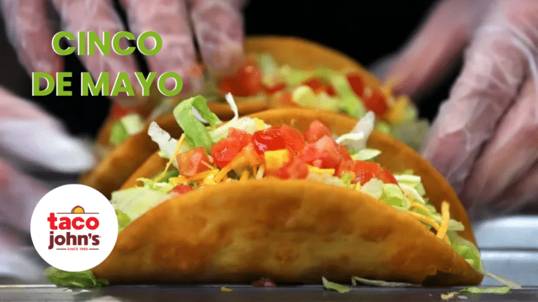 Get a Free Beef Taco Bravo at Taco John’s on May 5 with $5 Buy