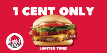 Wendy's 1 Cent Burger Deal Is Up For A Limited Time Only!