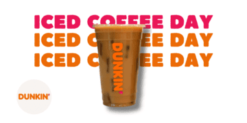 Dunkin' Launches Return of Iced Coffee Day
