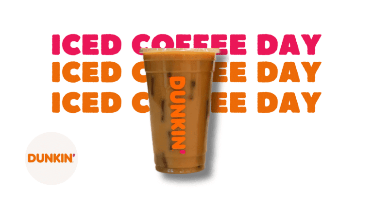 Dunkin’ Launches Return of Iced Coffee Day