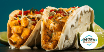 New At Moe’s: Savory Chicken Offering & Free Queso Crunch Taco