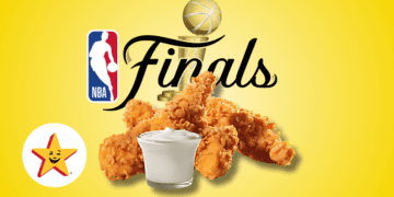 Free Chicken Tenders at Hardee's During the NBA Finals