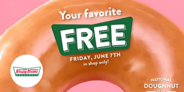 Grab Your Free Doughnut At Krispy Kreme On National Doughnut Day