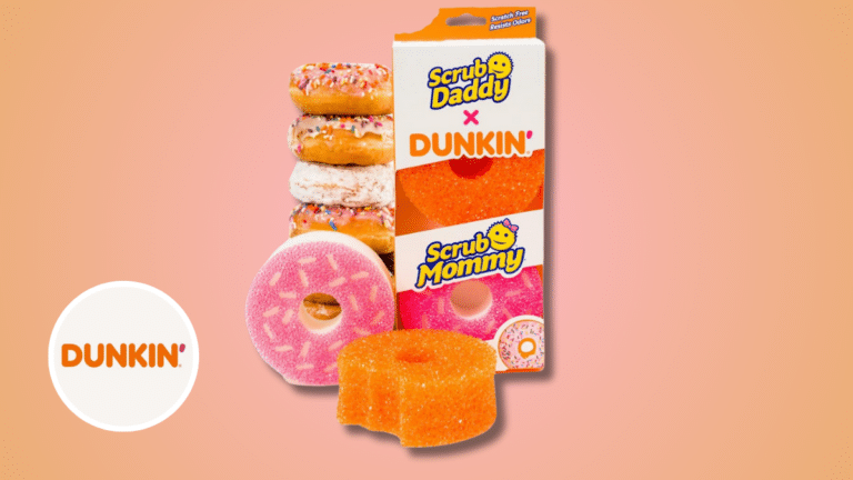 Just Dropped: Dunkin’ And Scrub Daddy Launch Exclusive Sponges