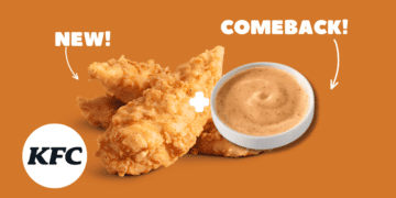 KFC Tests New Chicken Tenders & A Comeback Sauce