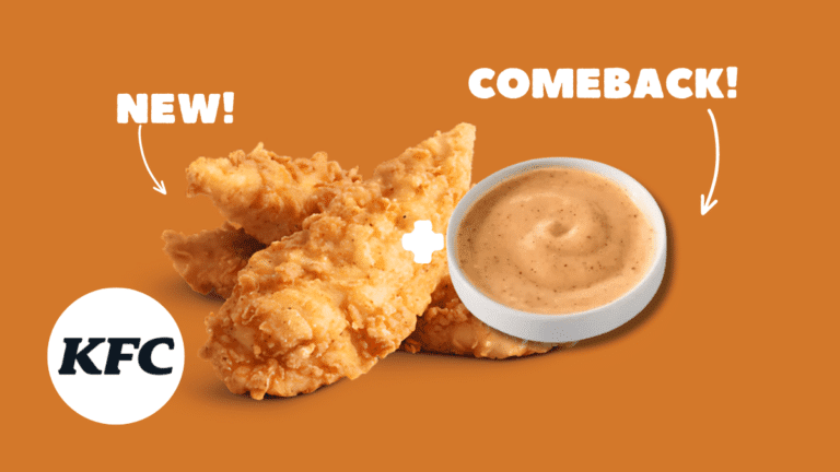 KFC Tests New Chicken Tenders & A Comeback Sauce