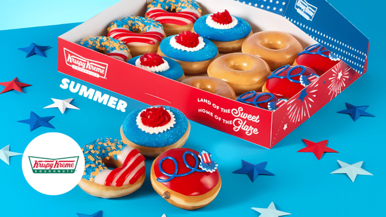 Krispy Kreme Rolls Summer Doughnuts with a Free Doughnut Offer