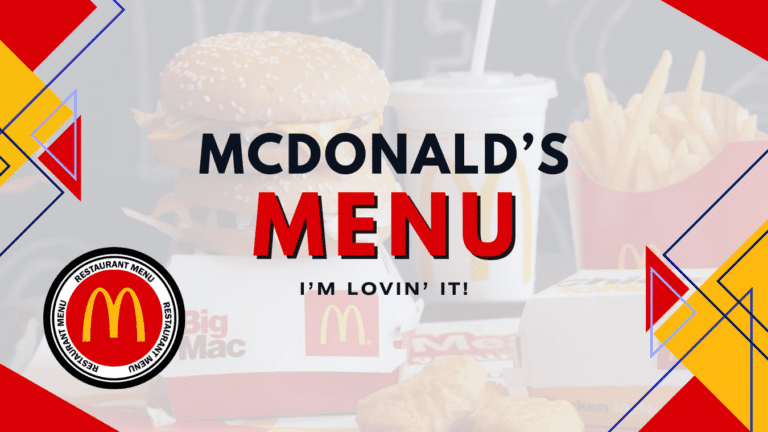 McDonald’s Menu Prices
