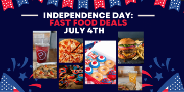 July 4th Fast Food Deals