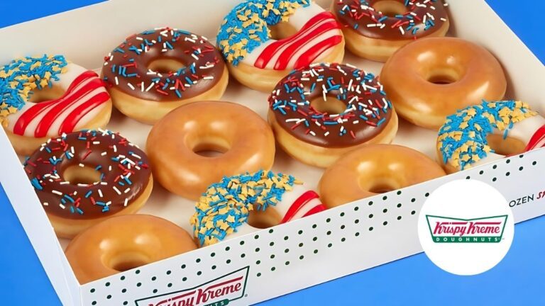 Celebrate the Olympics with Krispy Kreme’s Festive New Doughnuts