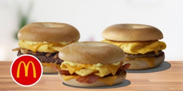 McDonald's Bagel Sandwiches