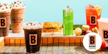 BIGGBY COFFEE's summer menu