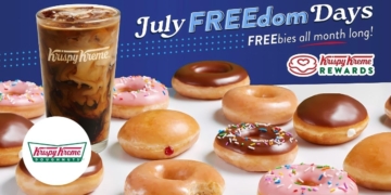 Don’t Miss Out on Free Krispy Kreme Doughnuts All Month Long